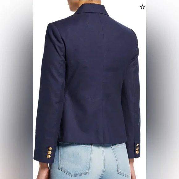 FRAME Double Breasted Shrunken
Blazer - Picture 3 of 13